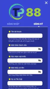 Biểu đồ luồng đăng ký TP88